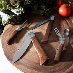 Hot Adventure Chef Maple 6 Piece Knife and Cutlery Set Cutlery|Kitchen Knives