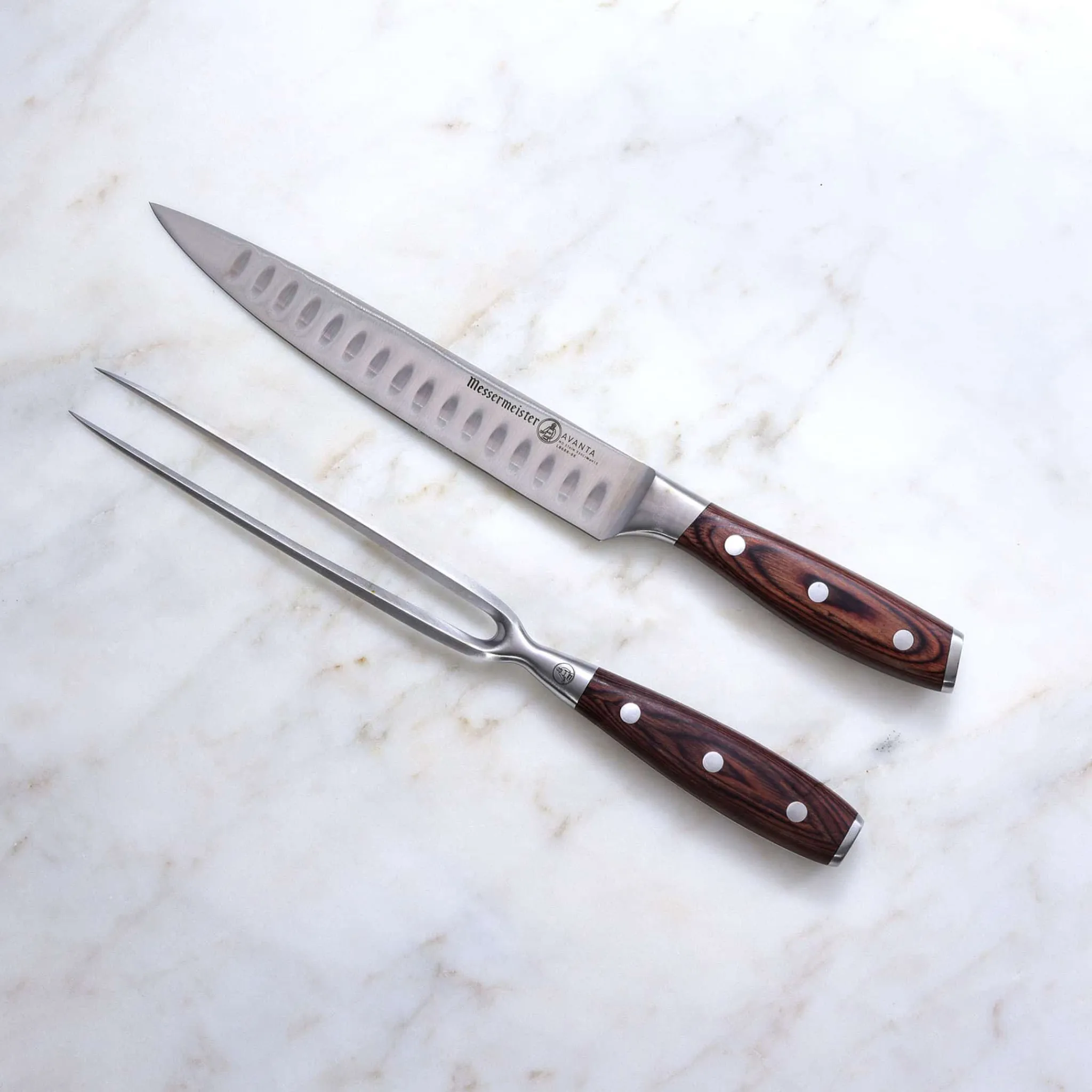 Clearance Avanta Pakkawood Carving Set Kitchen Knives