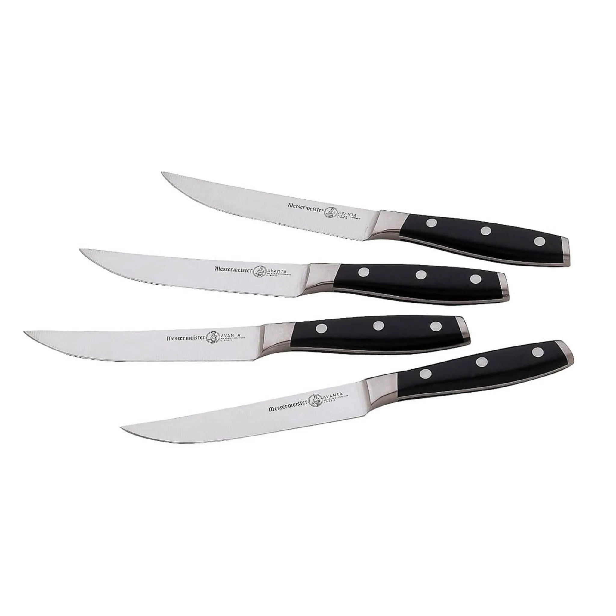Online Avanta Steak Knife, Set of 4, Black Kitchen Knives