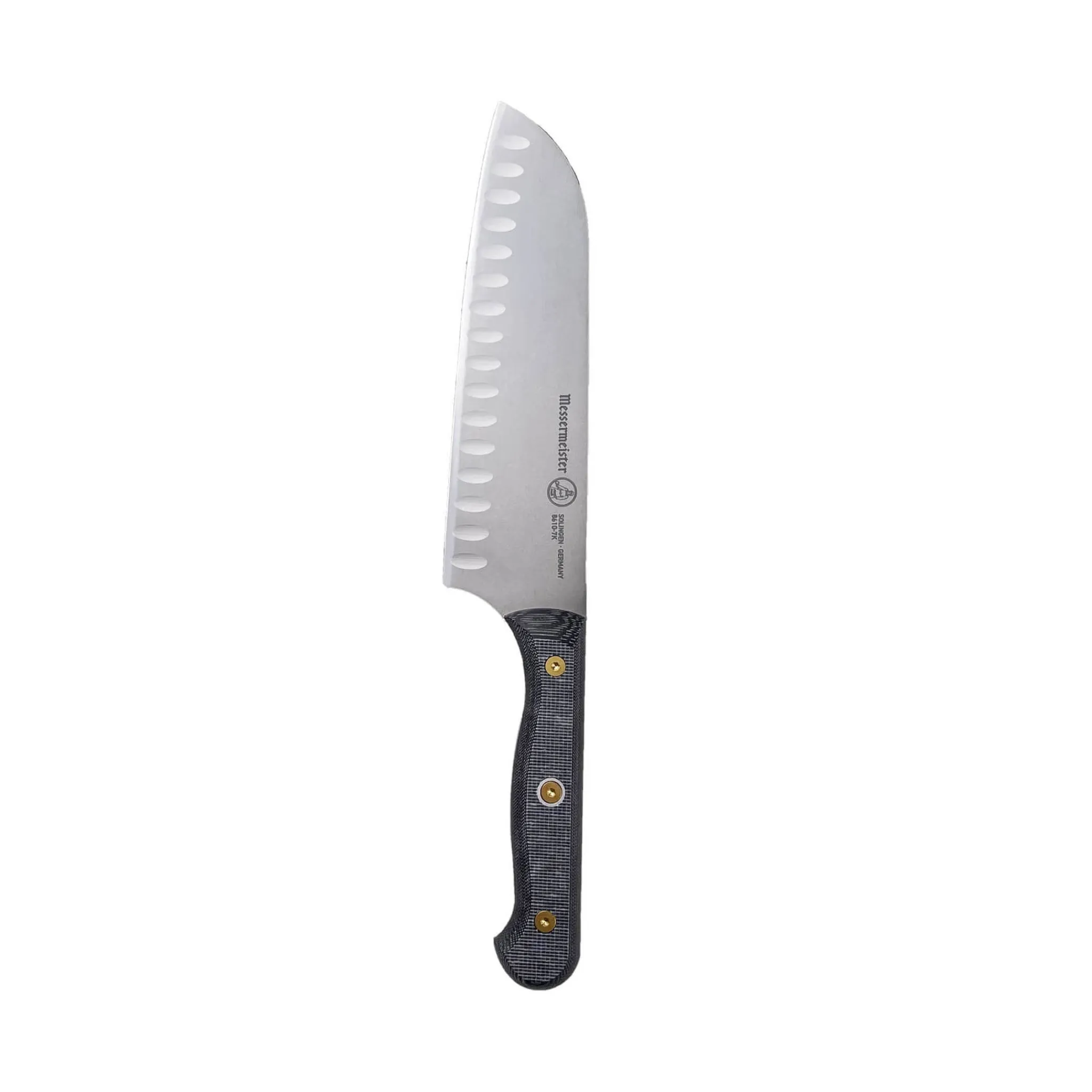 Outlet 'Custom Chef' Scalloped Santoku Knife, 18cm Kitchen Knives