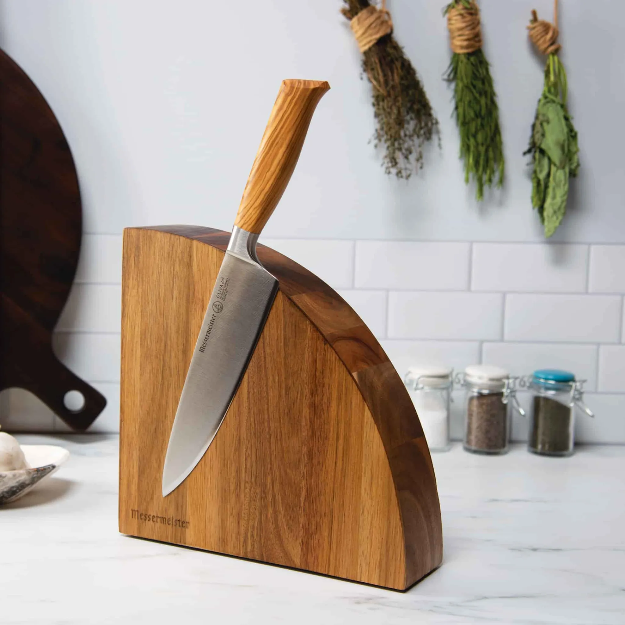 Magnetic Knife Block Kitchen Knives