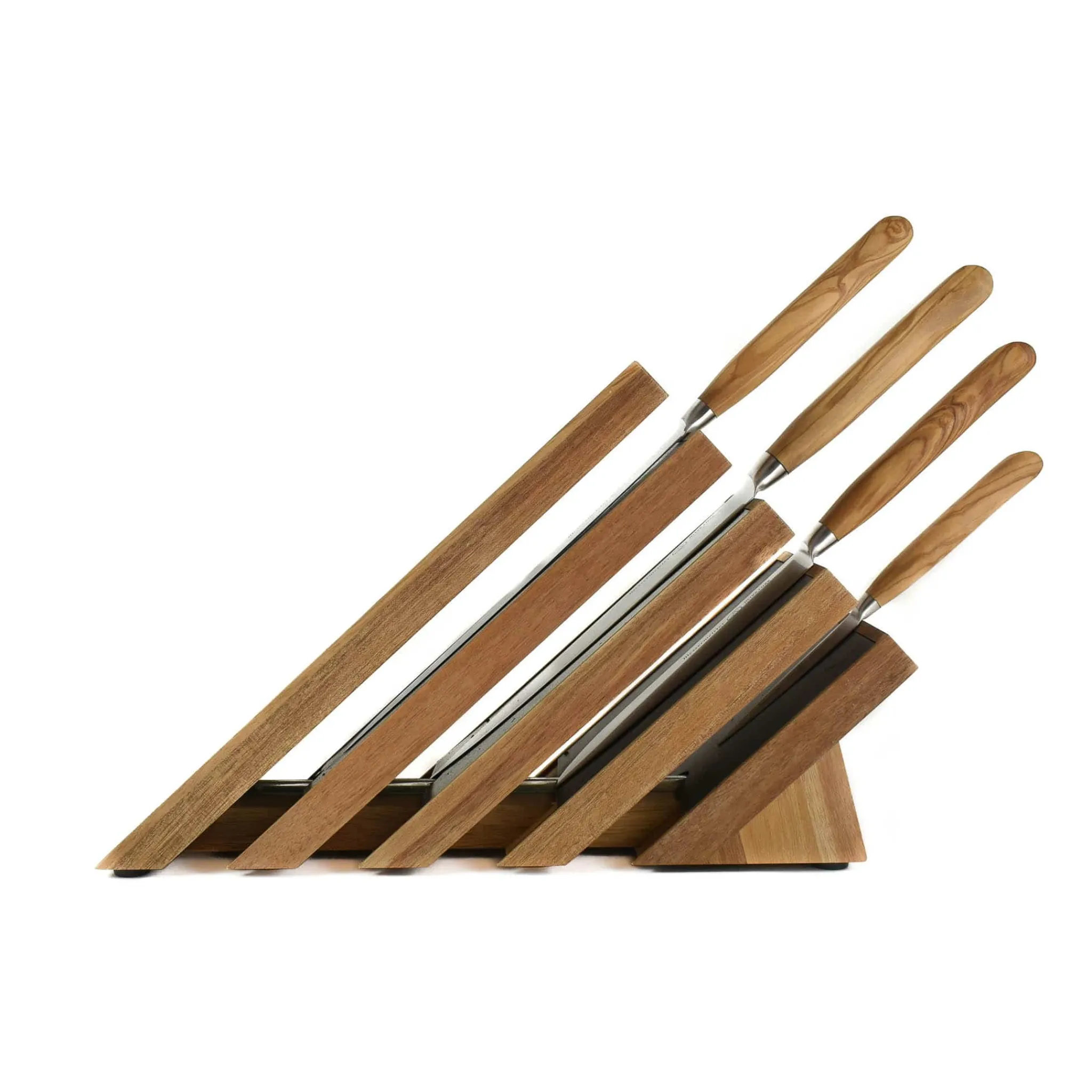Clearance 5 Piece Knife Block Set Kitchen Knives