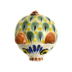 Mexican Hand Painted Blue Pig Salt & Pepper Shaker Set Mexican Ingredients|Table Setting