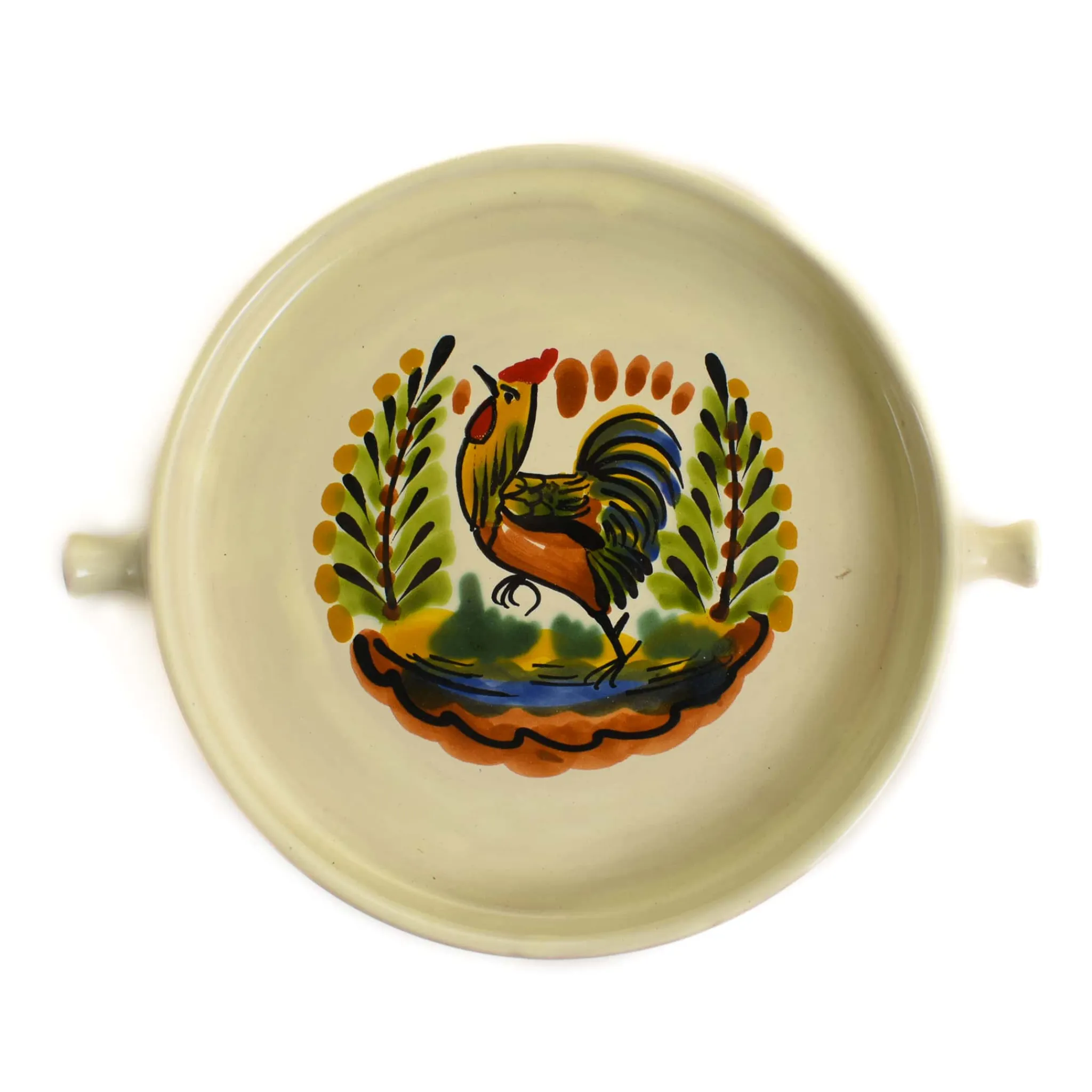 Mexican Hand Painted Rooster Tortilla Warmer, 22cm Mexican Ingredients|Tableware Brands