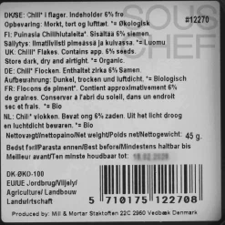 Online Organic Pul Biber Chilli, 45g Middle Eastern Ingredients|Herbs & Spices