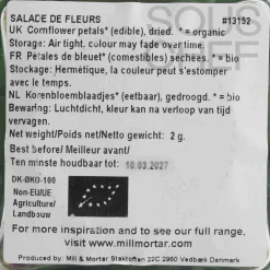 Discount Organic Salade de Fleurs, 2g French Ingredients|Baking Ingredients