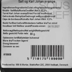 Clearance Porcini Salt Flakes, 80g Ingredients Brands|Italian Ingredients