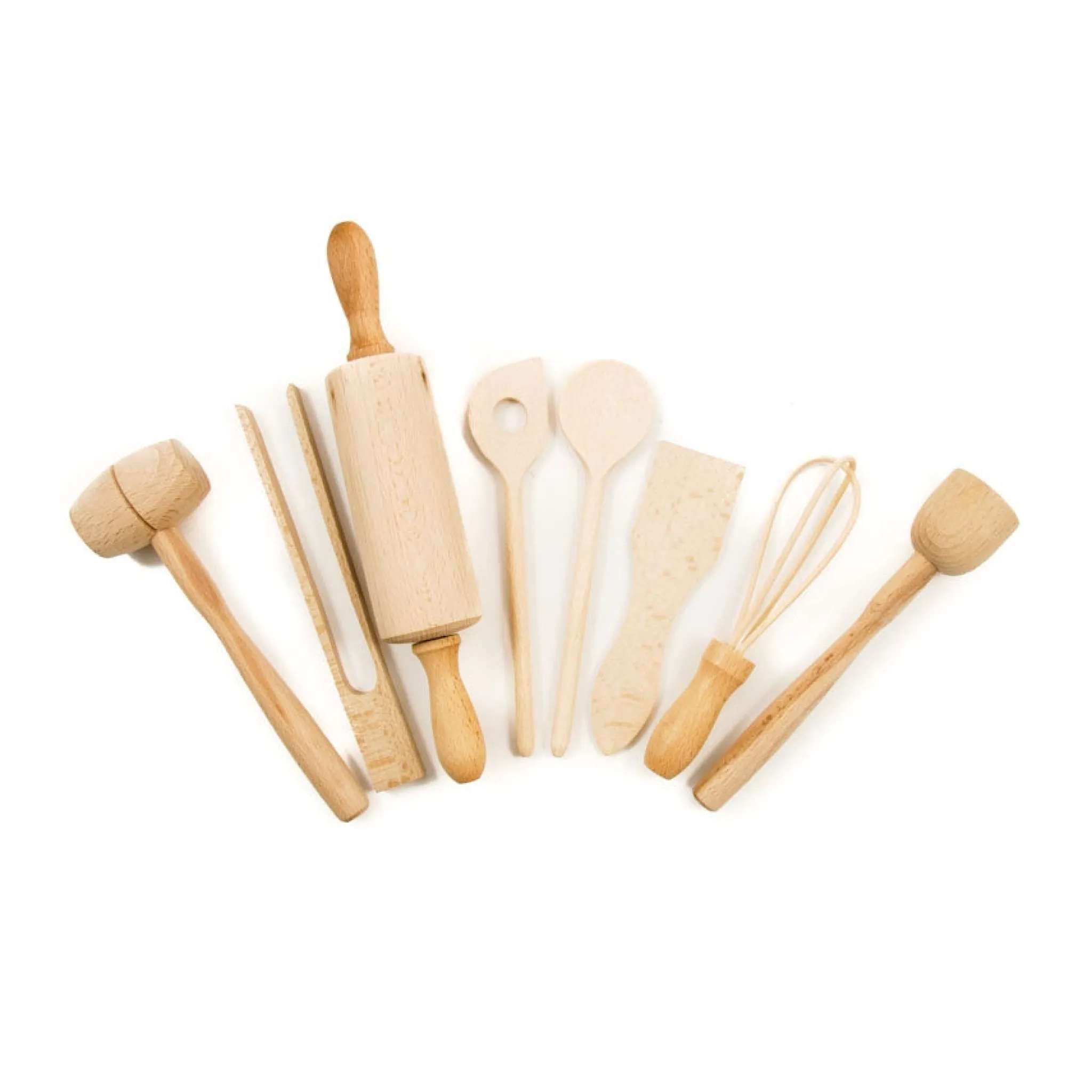 Online Mini Wooden Kitchen Utensil Set Kitchen Tools & Utensils