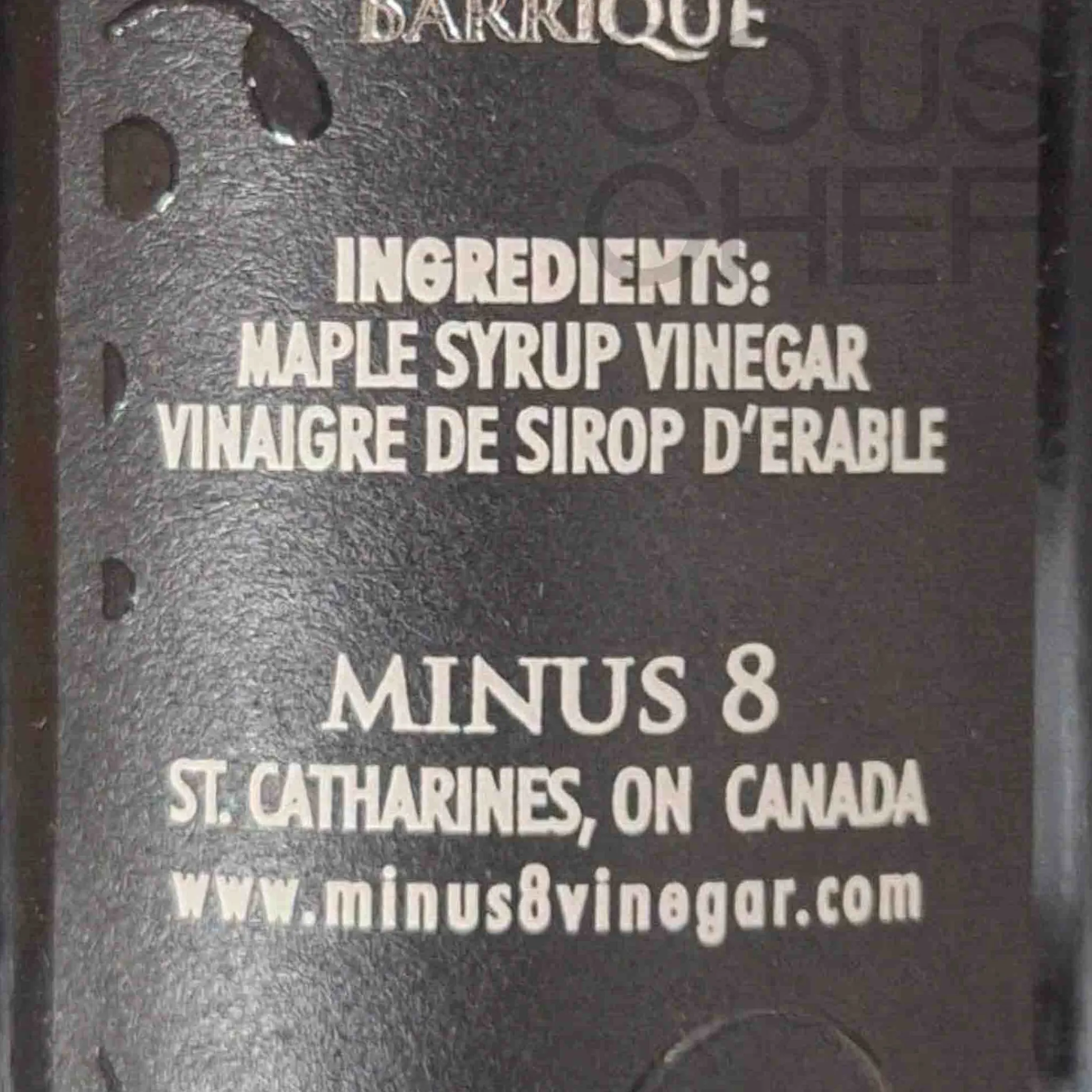 Outlet Minus 8 Vinegar Maple8, 200ml Ingredients Brands|Oil, Vinegar & Dressings