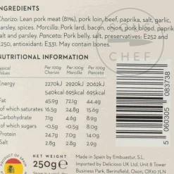 Online Mixed Asturian Charcuterie Compango, 250g Ingredients Brands|Spanish Ingredients