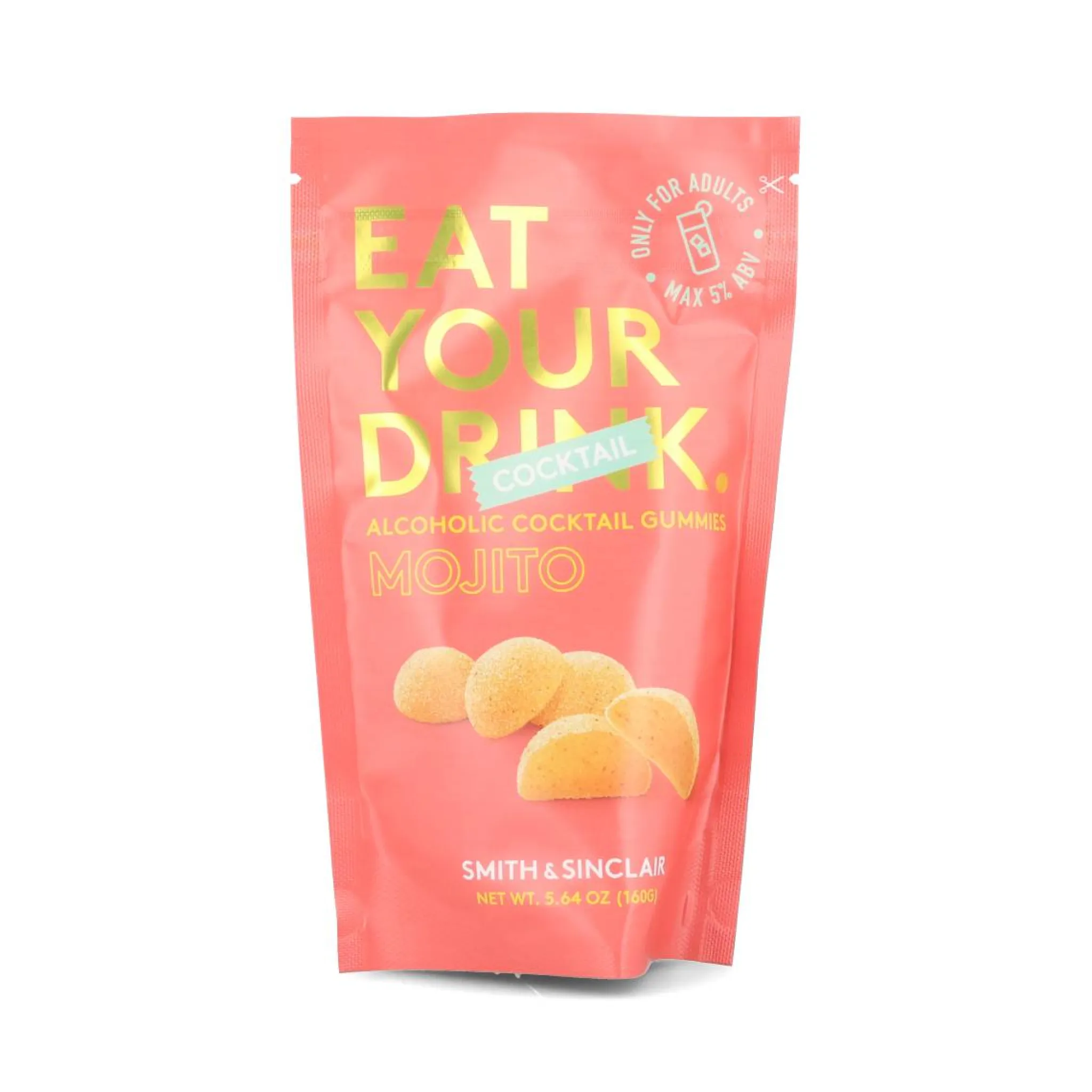 Sale Mojito 5V Alcoholic Cocktail Jelly Sweets, 160g Chocolate & Sweets|Ingredients Brands