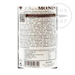 Sale Strawberry Syrup, 1 litre Ingredients Brands|Drinks