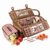 Online Montmarte Red Striped Picnic Hamper, 4 Person Picnicware|Disposable Tableware