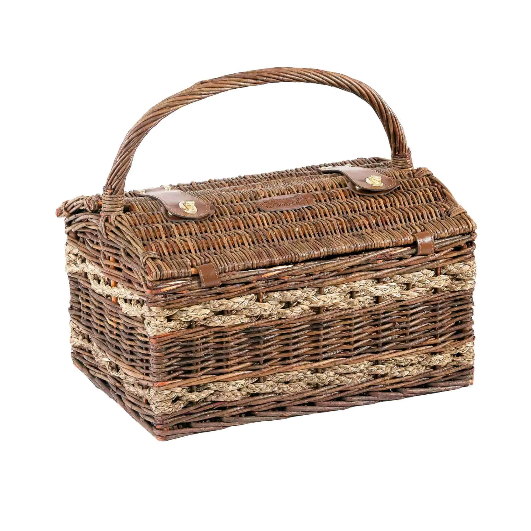 Online Montmarte Red Striped Picnic Hamper, 4 Person Picnicware|Disposable Tableware