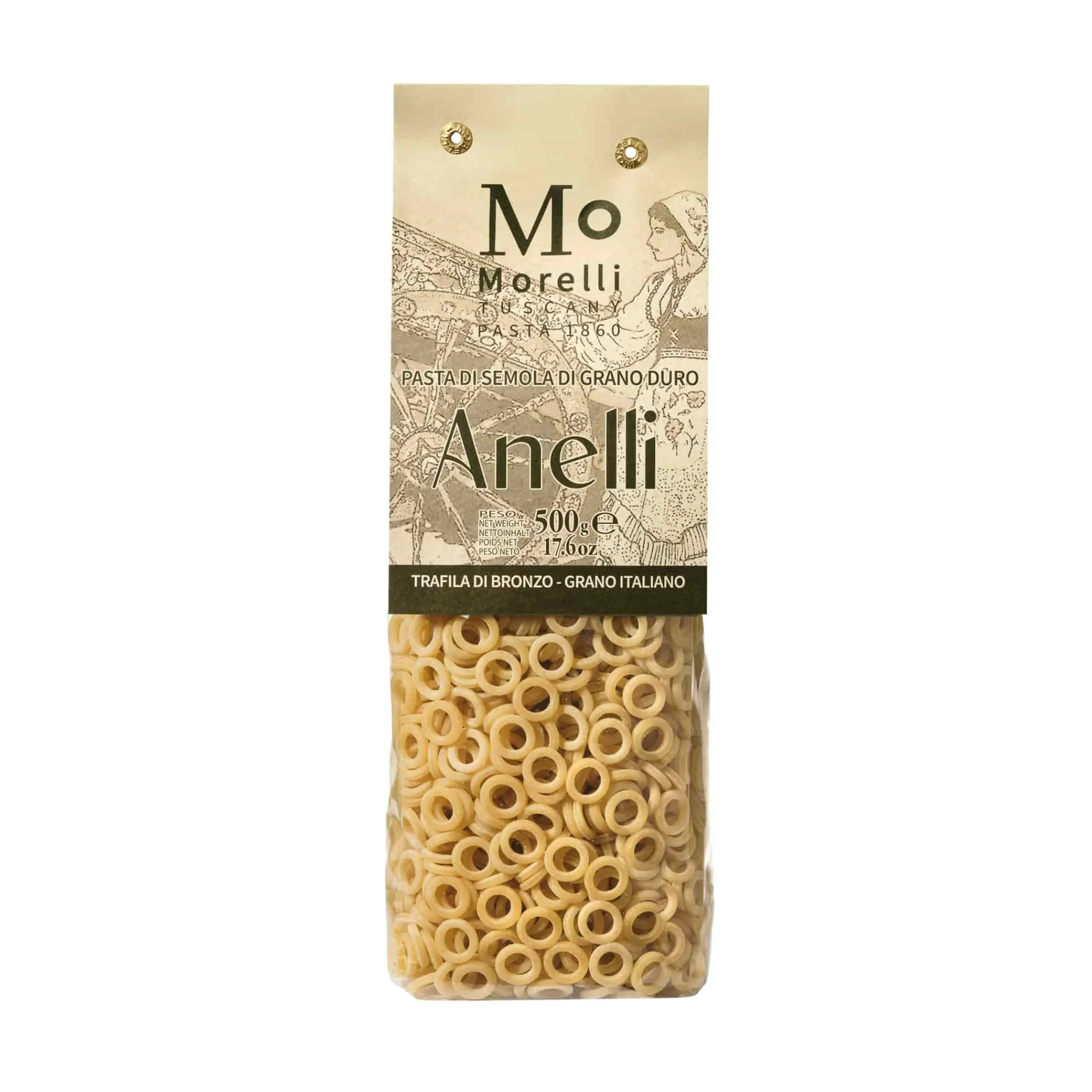 Clearance Anelli di Toscana, 500g Italian Ingredients|Pasta, Rice & Beans
