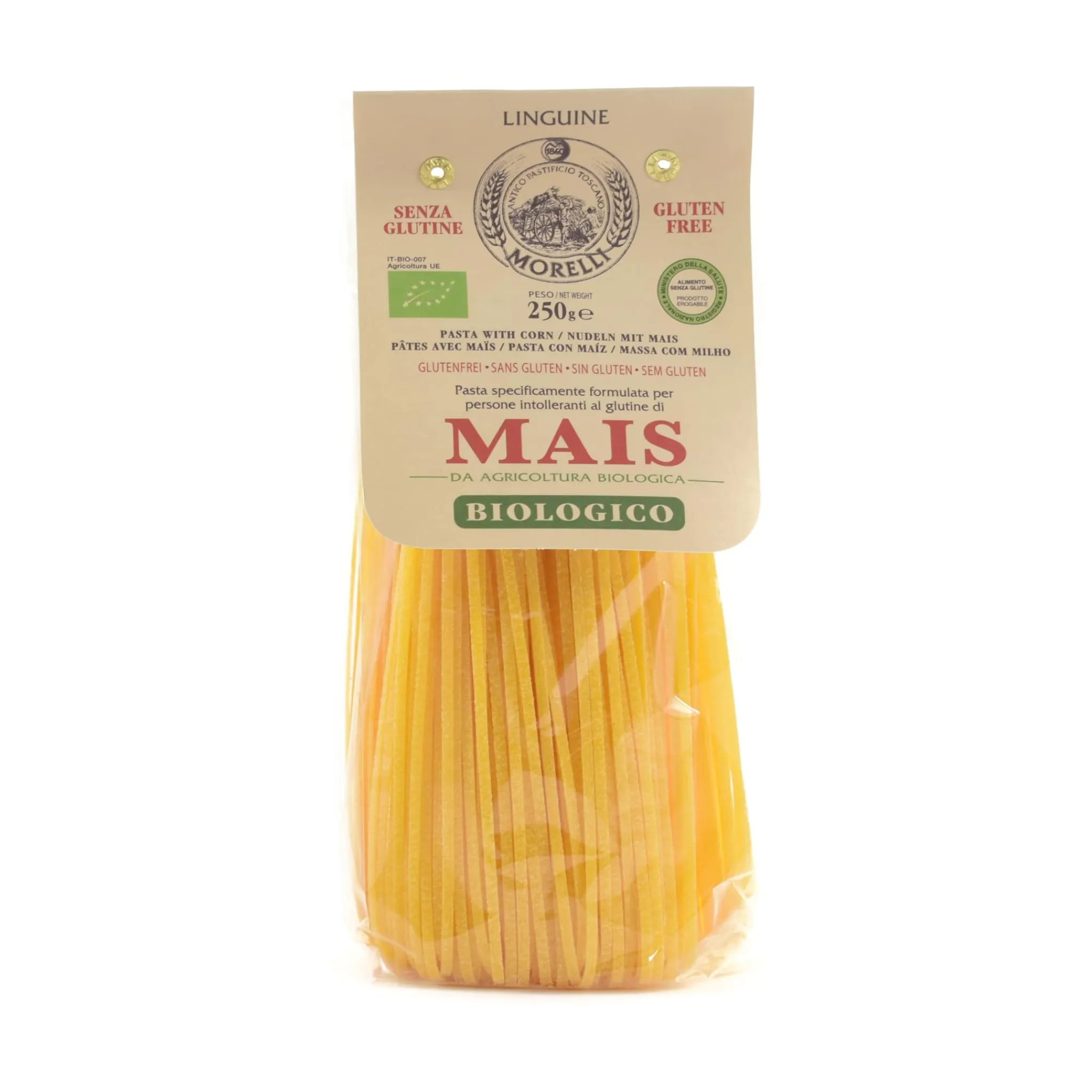 Outlet Organic Gluten Free Linguine, 250g Ingredients Brands|Italian Ingredients