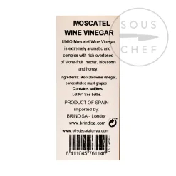 Discount Moscatel Vinegar, 500ml Spanish Ingredients|French Ingredients