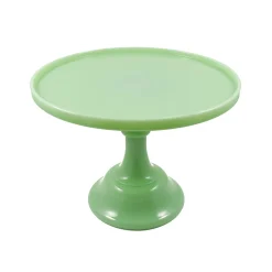 Best Jade Milk Glass Cake Stand American Ingredients|Serveware