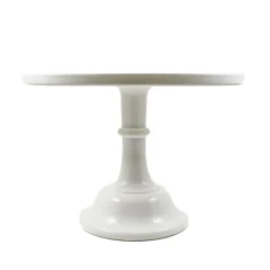 Hot White Milk Glass Cake Stand American Ingredients|Serveware