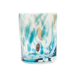 Discount Murano Glass Tumbler, Aquamarine Table Setting|Drinking Glasses
