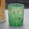 Best Murano Glass Tumbler, Green Table Setting|Drinking Glasses