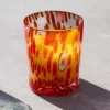 Online Murano Glass Tumbler, Orange Table Setting|Drinking Glasses