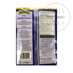 Outlet Fine Semolina, 1.5kg Ingredients Brands|Indian Ingredients