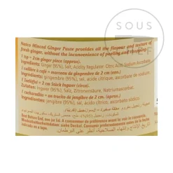 Best Ginger Paste, 190g Indian Ingredients|Sauces & Condiments