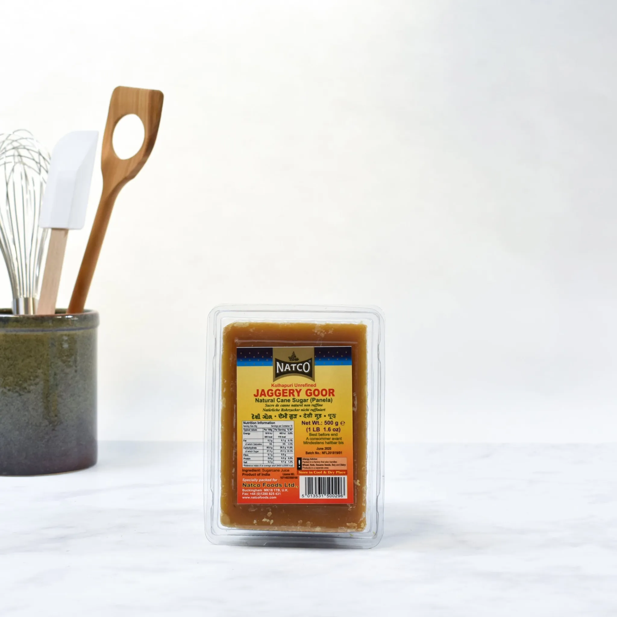 Clearance Unrefined Jaggery, 500g Indian Ingredients|Baking Ingredients