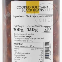 Discount Tolosana Black Beans, 660g Spanish Ingredients|Pasta, Rice & Beans