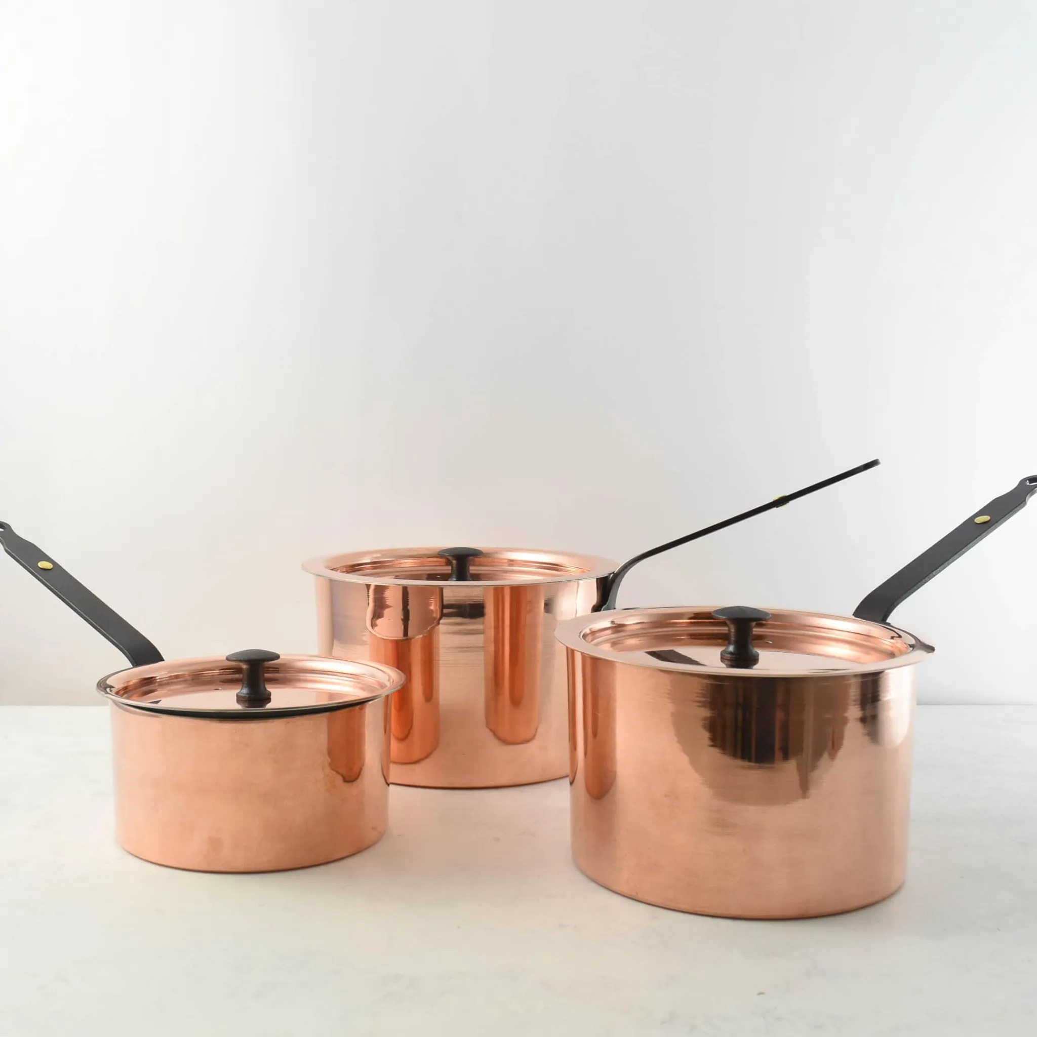 Sale Copper Saucepan with Lid Made In The Uk|Pots & Pans