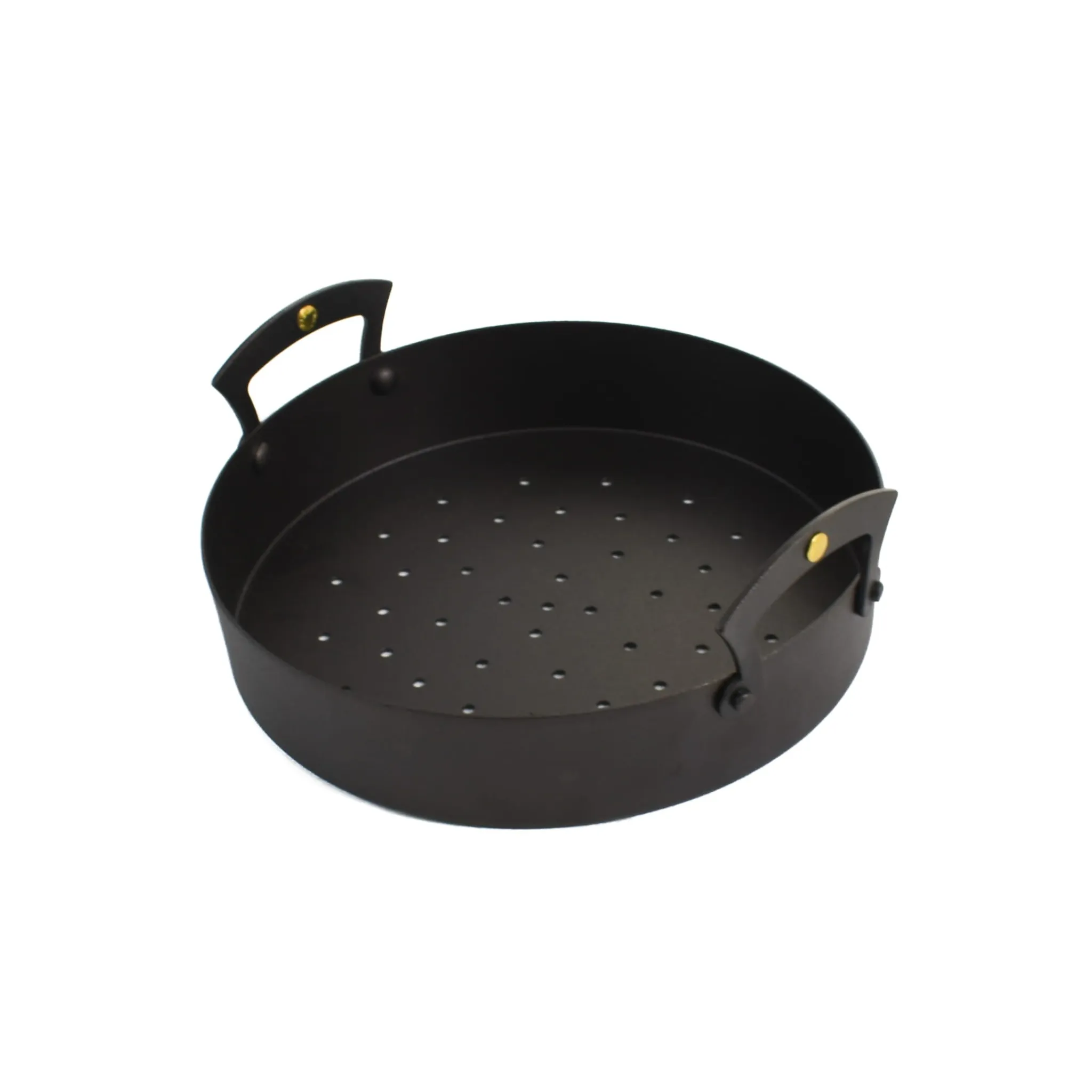 Hot Spun Iron Chestnut & Barbecue Pan Pots & Pans