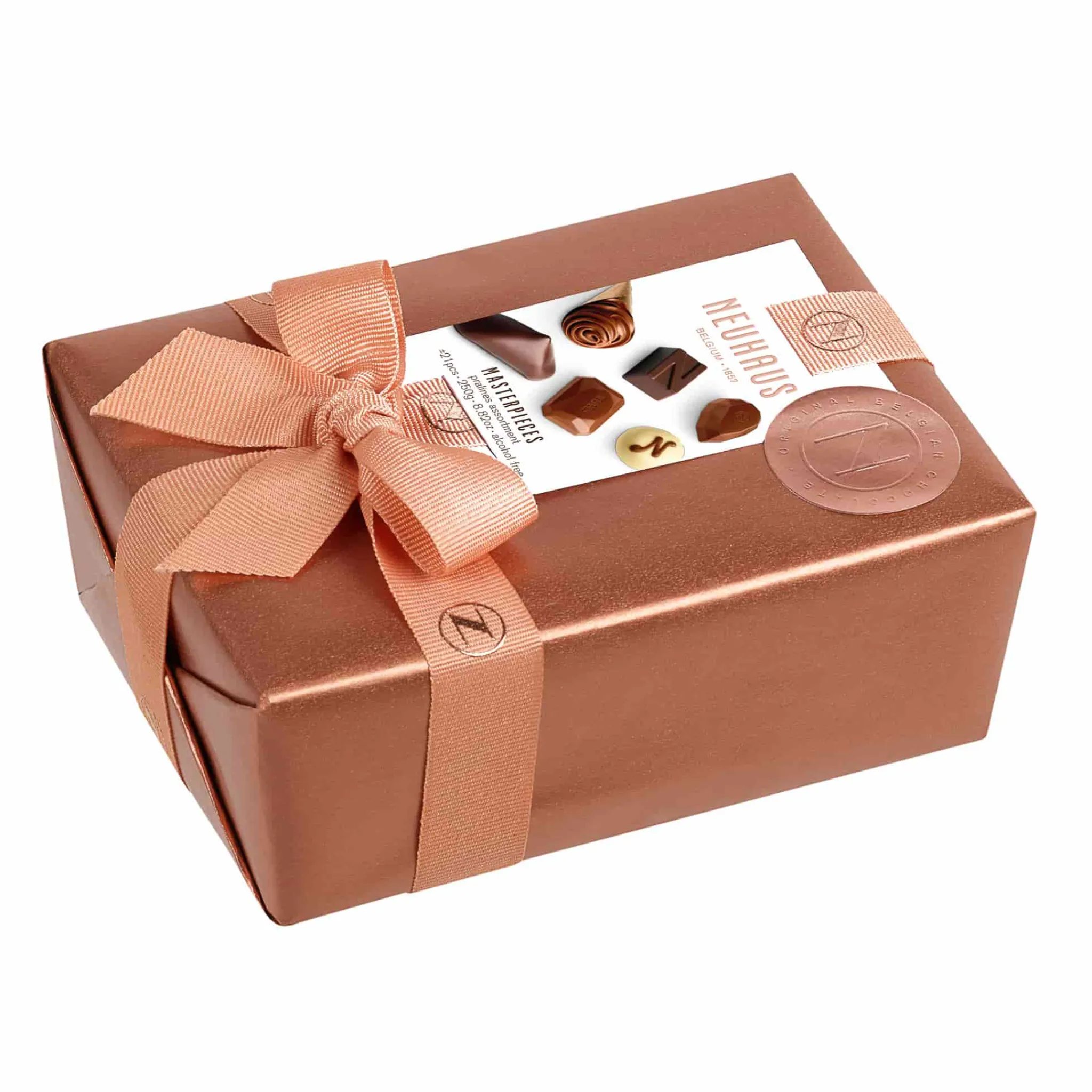 Discount Belgian Chocolate Ballotin Timeless Masterpieces Ingredients Brands|Chocolate & Sweets