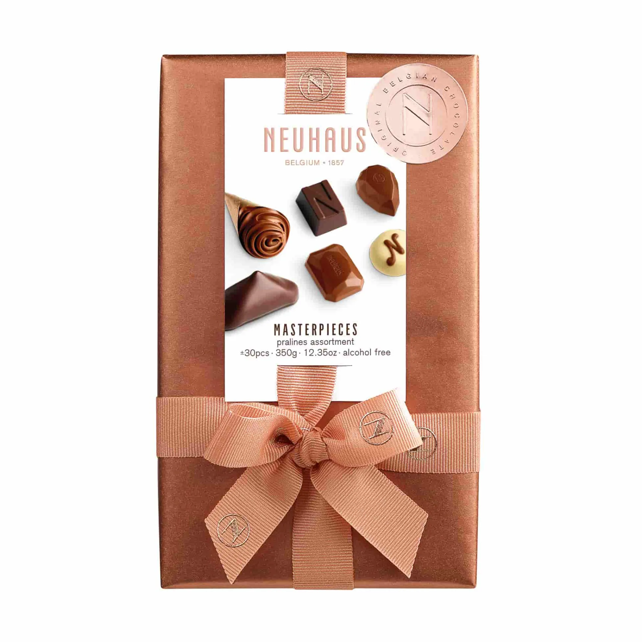 Discount Belgian Chocolate Ballotin Timeless Masterpieces Ingredients Brands|Chocolate & Sweets