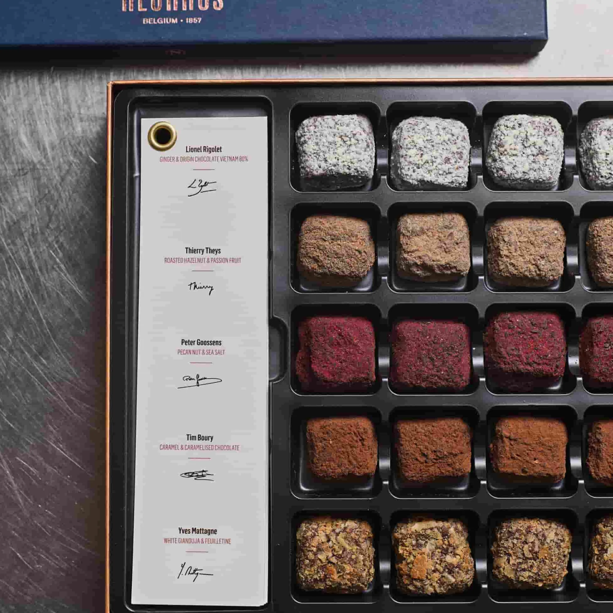 Outlet "Les Tresors de " Pralines - 30 Pieces Ingredients Brands|French Ingredients