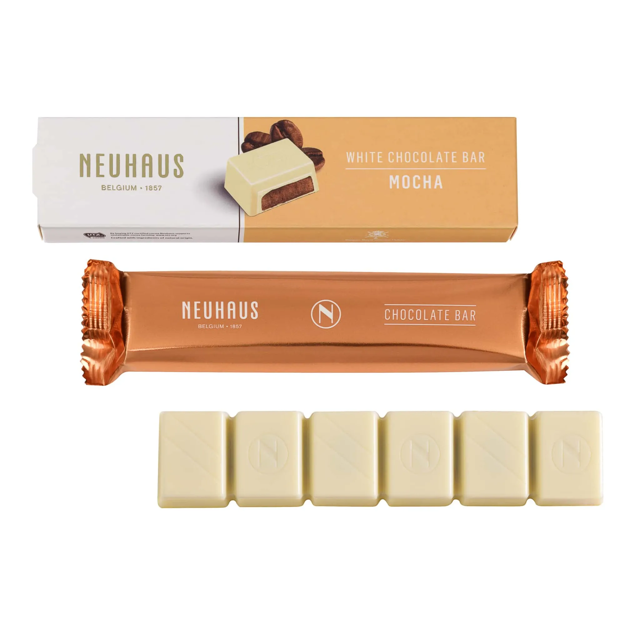 Clearance White Chocolate Mocha Bar, 50g Chocolate & Sweets|Ingredients Brands