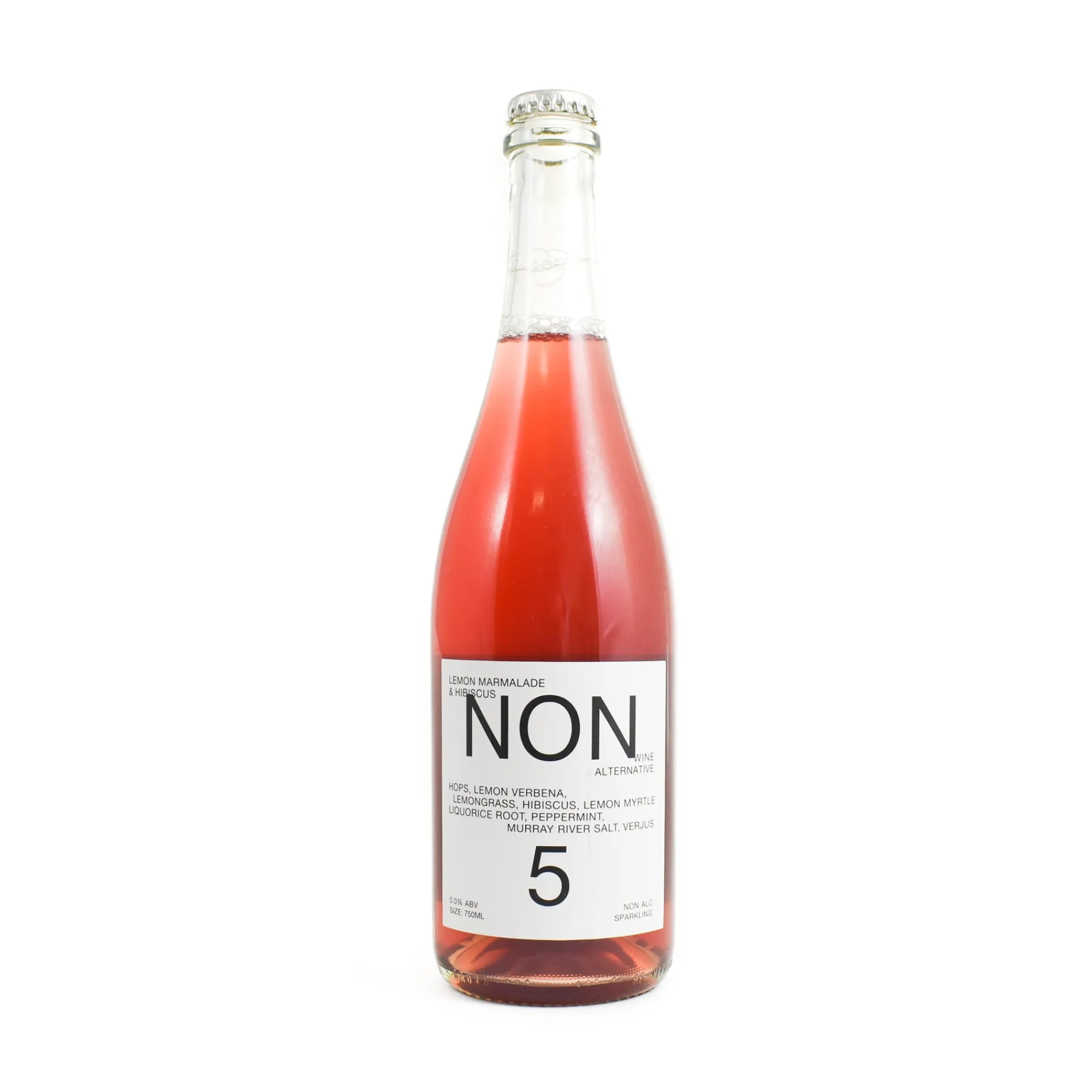New 5 Lemon Marmalade & Hibiscus Alcoholic Wine, 750ml Ingredients Brands|Drinks