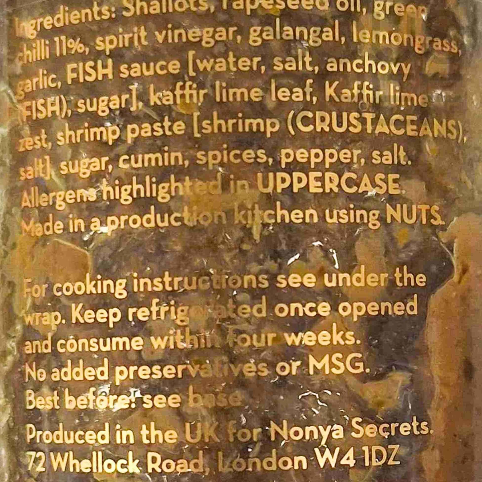 Discount Green Curry Mix, 170g Ingredients Brands|Southeast Asian Ingredients