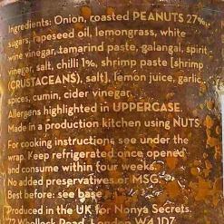Best Spicy Peanut Sauce, 170g Ingredients Brands|Southeast Asian Ingredients