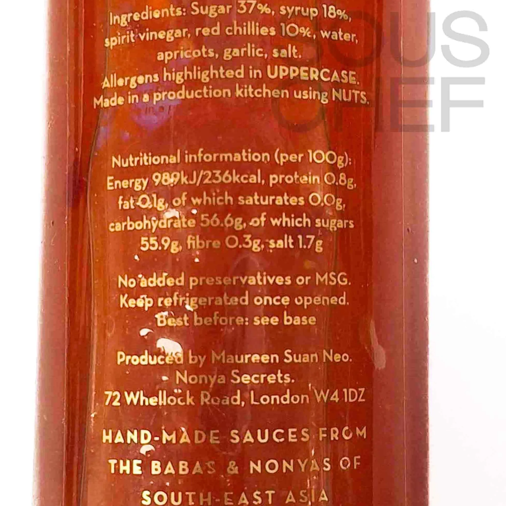 Discount Sweet Chilli Sauce, 250ml Ingredients Brands|Southeast Asian Ingredients