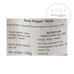 New Nora Pepper Paste, 140g Spanish Ingredients|Sauces & Condiments