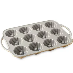 Clearance Gold Braided Mini Bundt Pan Baking Supplies & Equipment