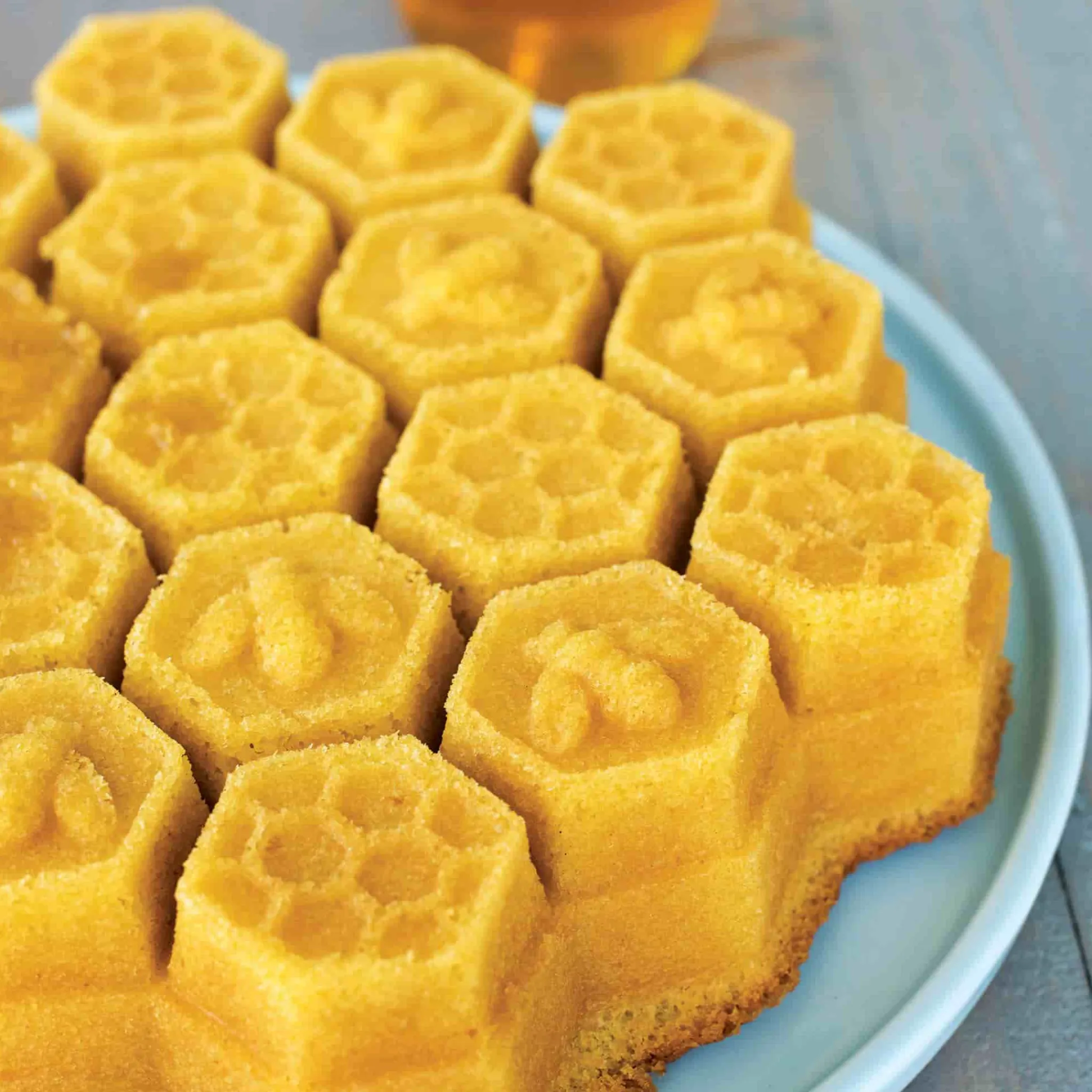 Outlet Honeycomb Pull-Apart Dessert Pan American Ingredients|Baking Supplies & Equipment
