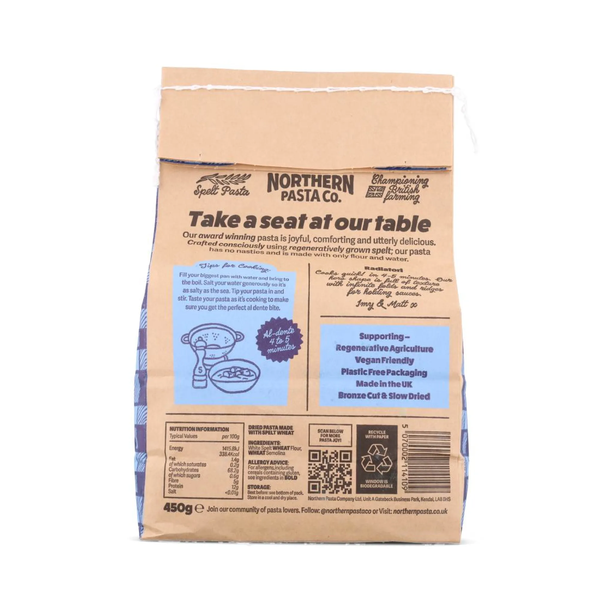 Radiatori, 450g Italian Ingredients|Pasta, Rice & Beans