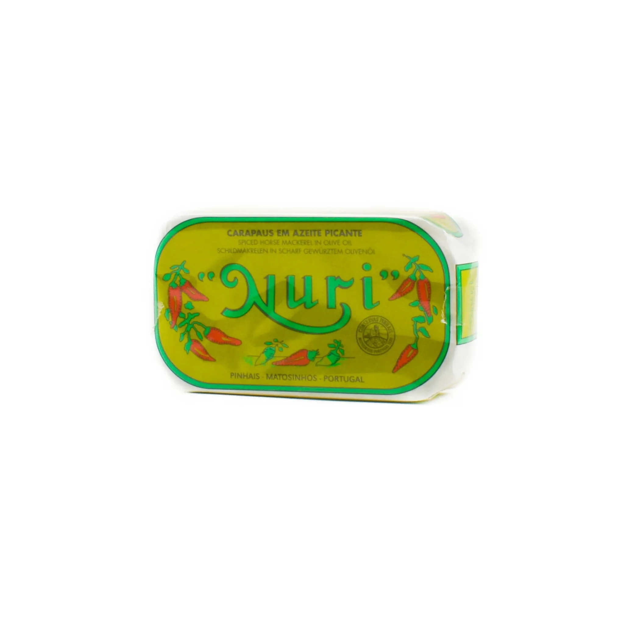 Sale Spicy Horse Mackerel in Olive Oil, 125g Ingredients Brands|Tinned Fish & Seafood