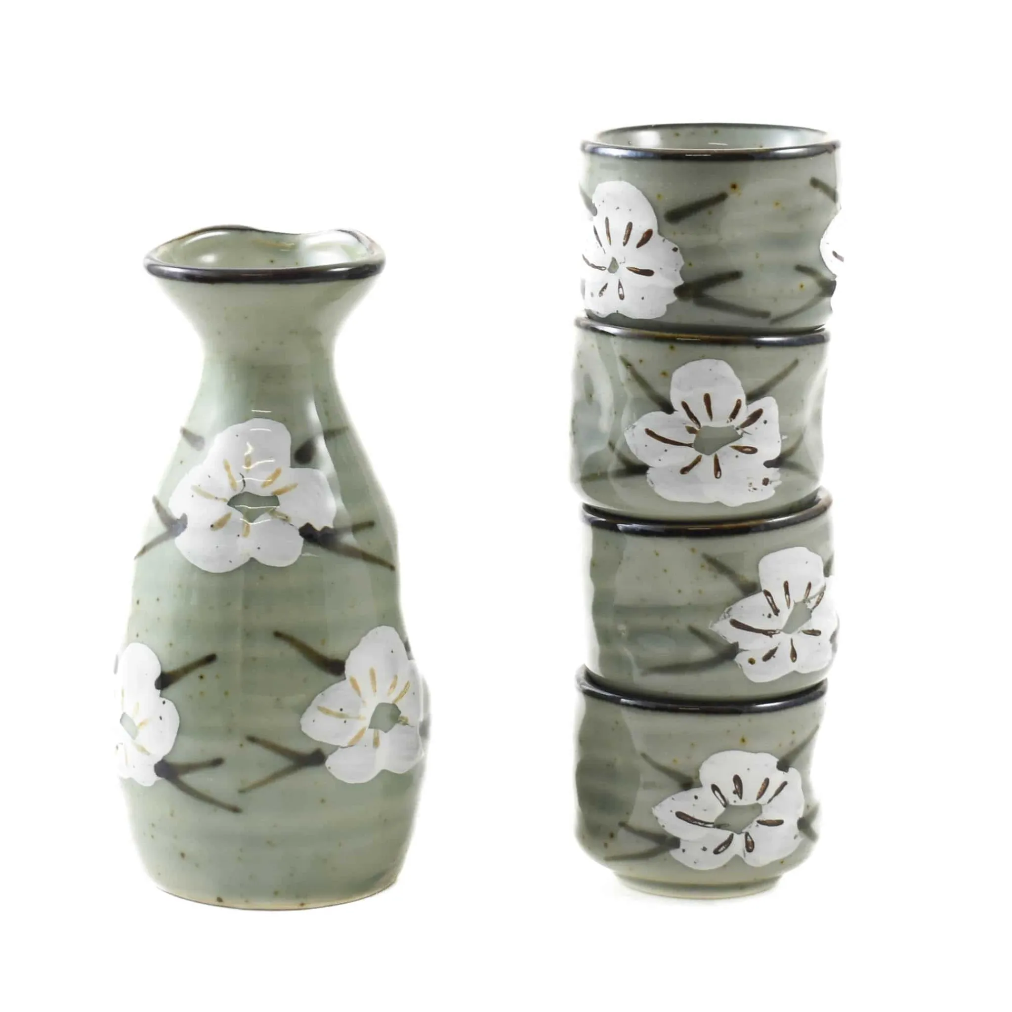 Online Ocha Sake Set, 5 Pieces Japanese Ingredients|Tableware Brands