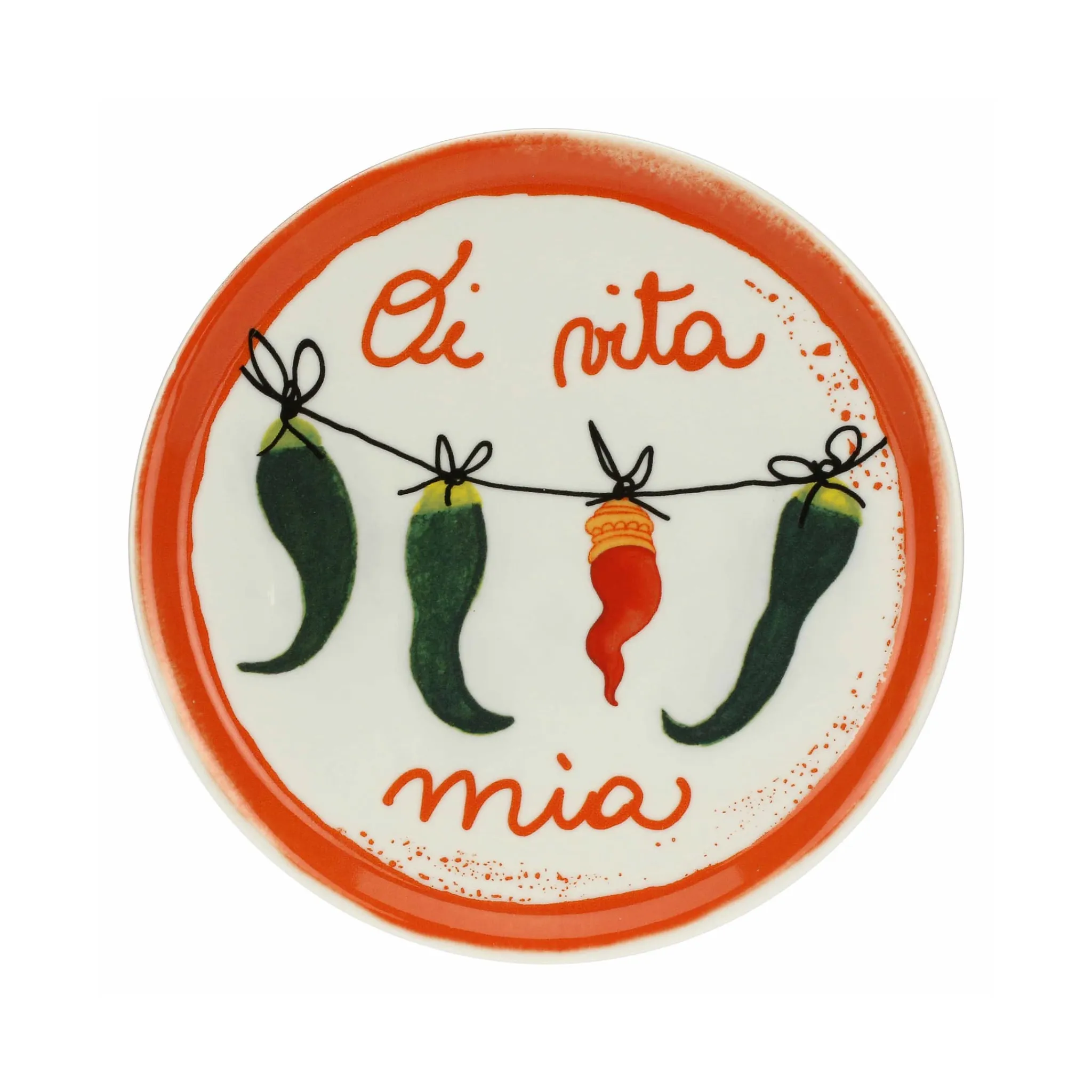 Outlet Oi Vita Mia Porcelain Pizza Plate, 31cm Plates|Crockery & Dinnerware