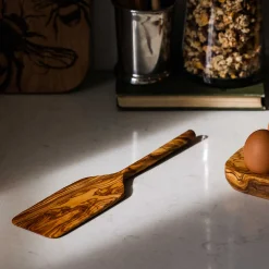 Discount Olive Wood Long Spatula, 30cm Kitchen Tools & Utensils
