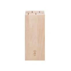 Online Beechwood Knife Block, 5 Slot Kitchen Knives