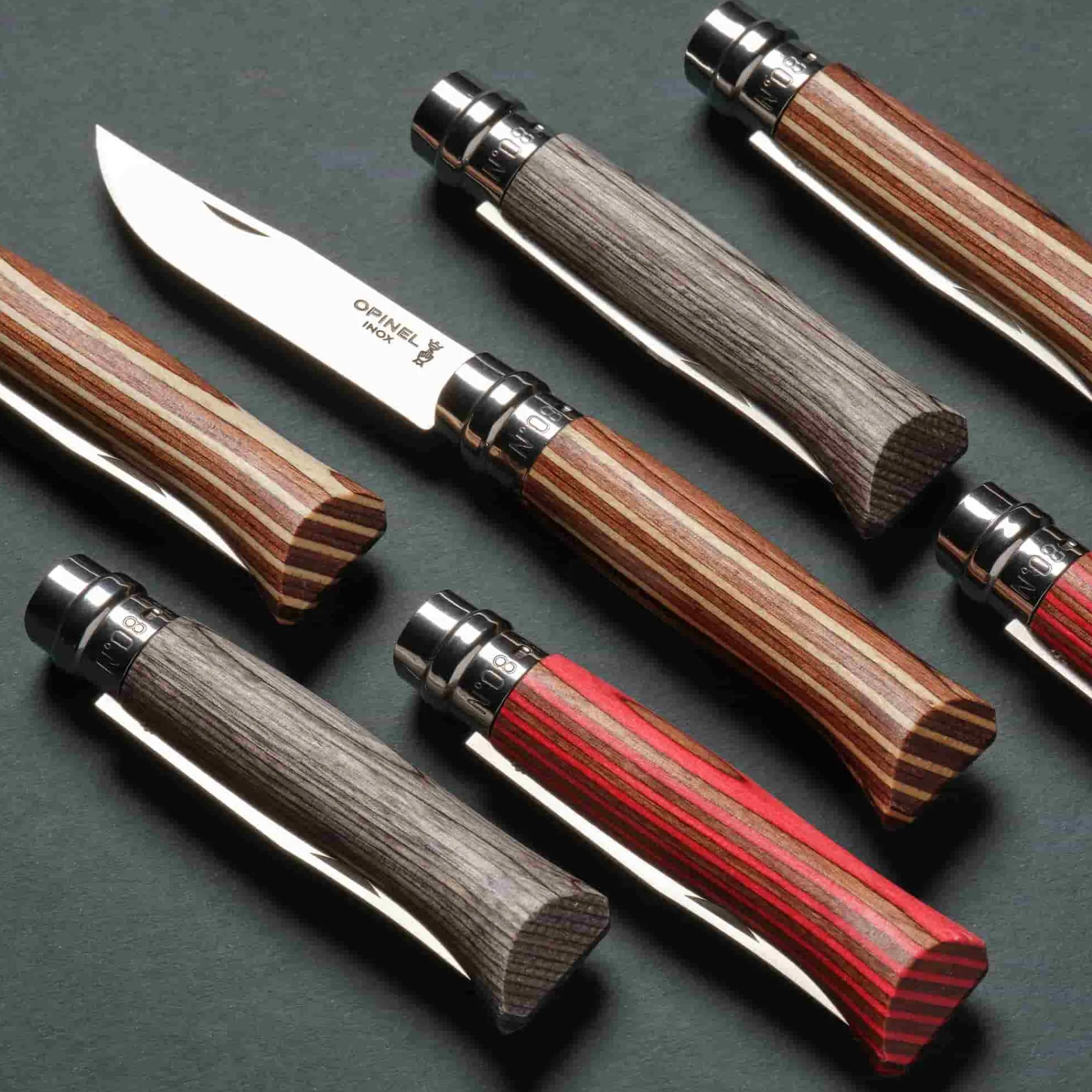 Outlet Brown Birch Sandvik Folding Knife Kitchen Knives